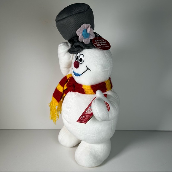 Hallmark Dancing Frosty The Snowman Animated Sound Motion Plush 2010 W/Tag 15" - Picture 3 of 7
